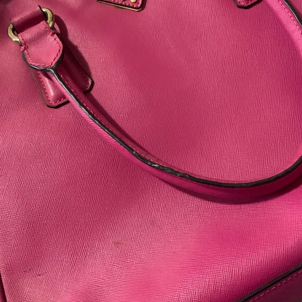Used Hot Pink Prada Handbag